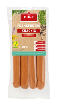 Landhof Frankfurter ohne Fleisch 175g