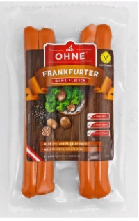 Landhof Frankfurter ohne Fleisch 875g (Großpackung)