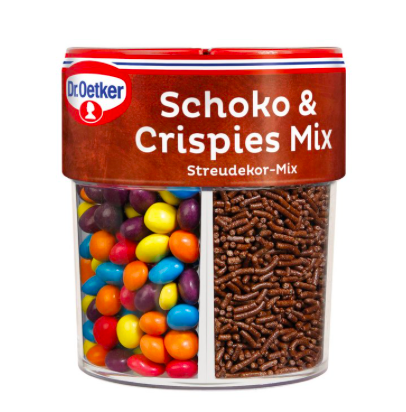 Dr. Oetker Streudekor Streusel & Crispies Mix 73g