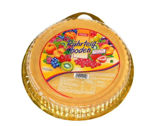 Stieffenhofer Kuchenboden aus Rührteig 300g