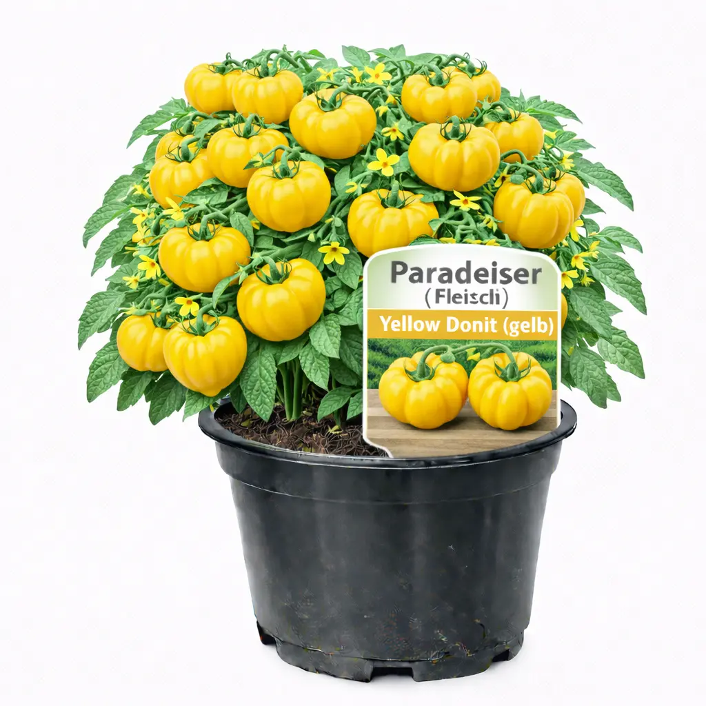 Paradeiser (Fleisch) Yellow Donut (gelb) (April)