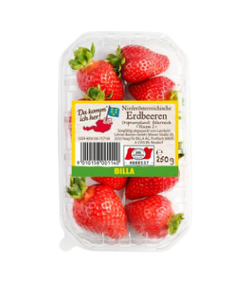 Da komm ich her! Erdbeeren 250g