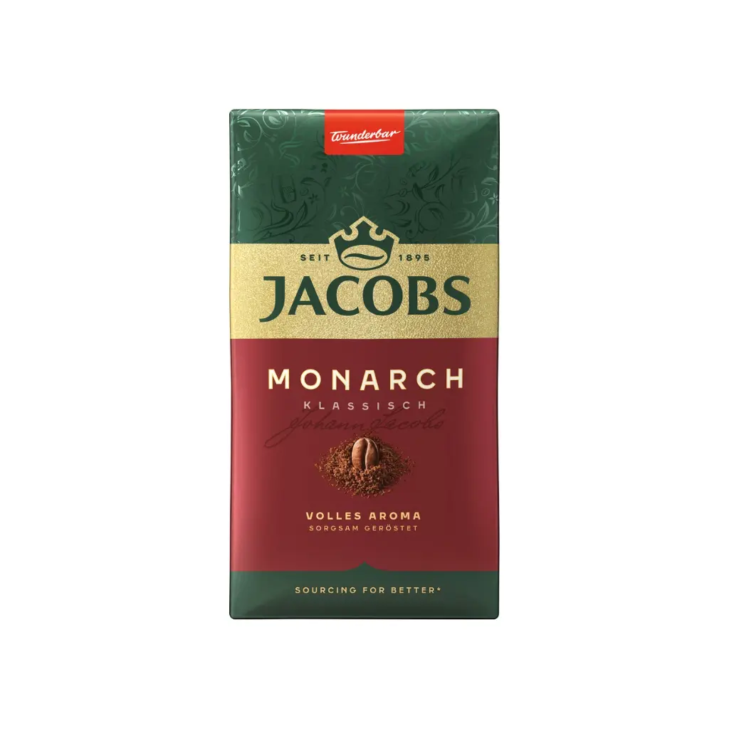 Jacobs Monarch 500g, gemahlen