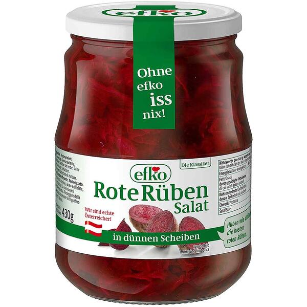 Efko Rote Rüben-Streifen 670ml