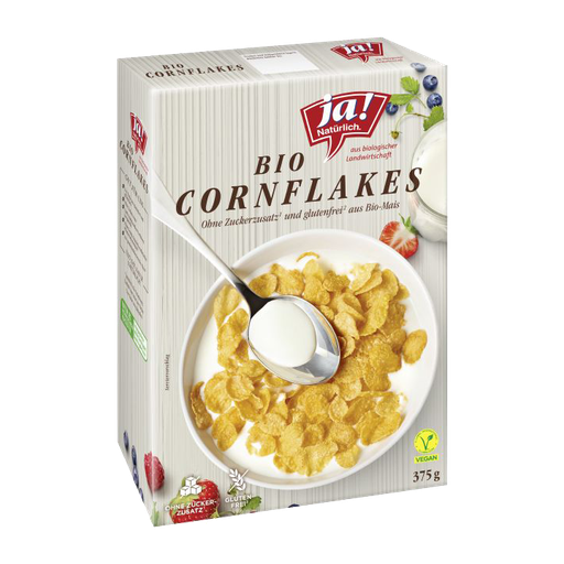 Ja! Natürlich Cornflakes 375g