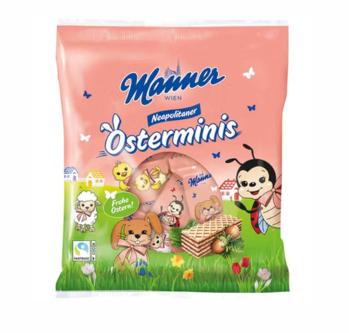 MANNER NEAPOLITANER OSTERMINIS 150G