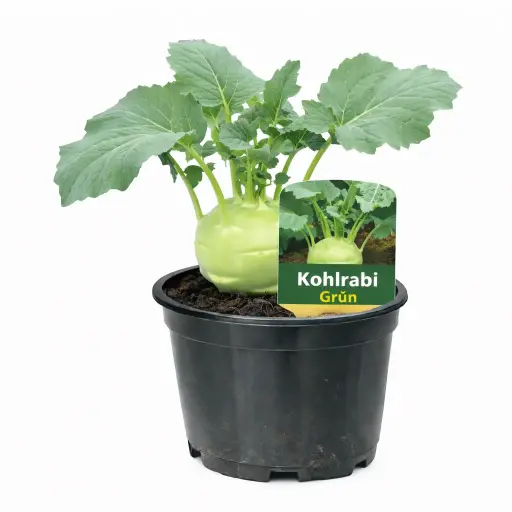 Kohlrabi Grün