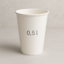[510503] Pap Star Trinkbecher Pappe 0,5l 50er